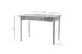 Miniatyrbilde 3 av 3: Uttrekkbart spisebord Polo - 1305