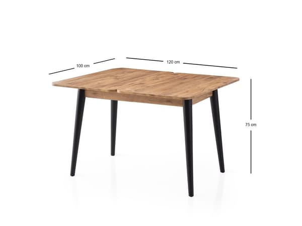 Utdragbart matbord Dolunay - 1284