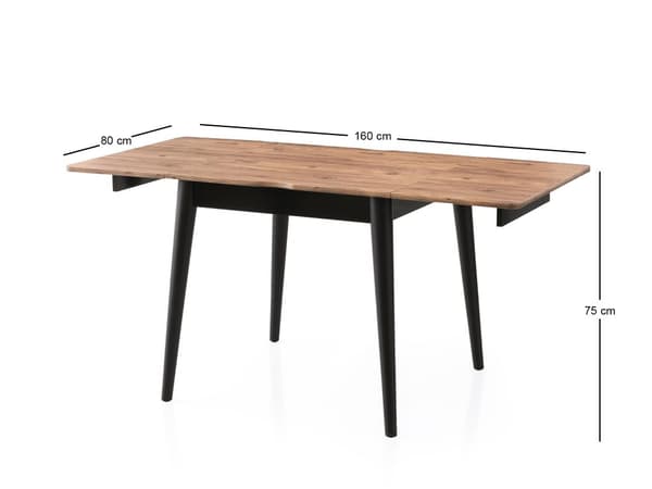 Utdragbart matbord Totem - 3043