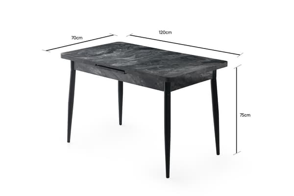 Utdragbart matbord Ay - 1182