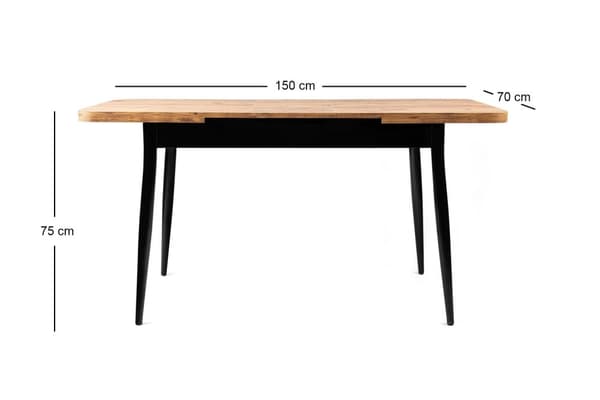 Utdragbart matbord Ay - 1184