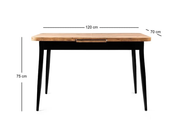 Utdragbart matbord Ay - 1184