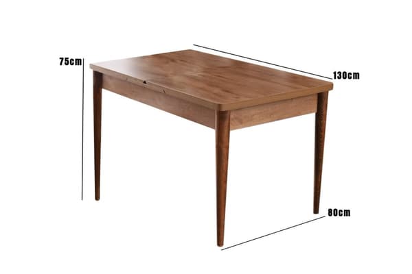 Utdragbart matbord Ahşap Kelebek - 1231