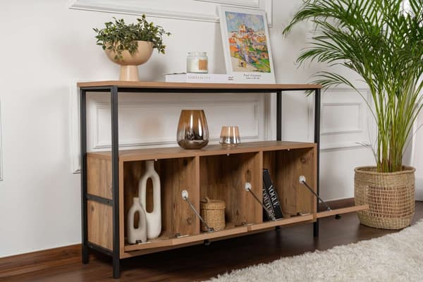 Console Solace - Atlantic Pine, Black