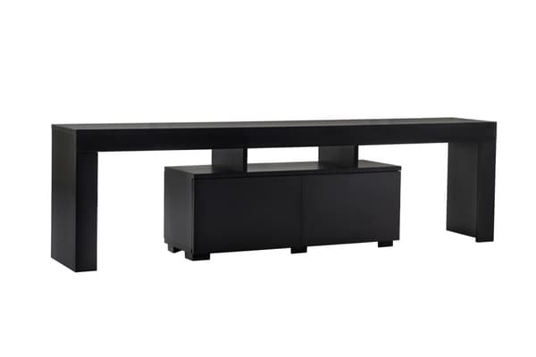TV-stativ Enklave - Wood Black