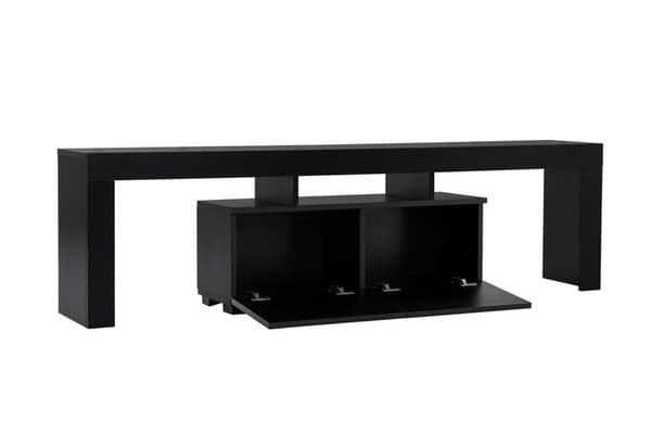 TV-stativ Enklave - Wood Black