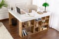 Miniatyrbillede 1 af 7: Study Desk Vesper - White, Atlantic Pine