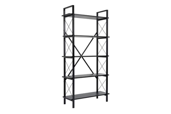 Bokhylle Elysian - Wood Black, Black