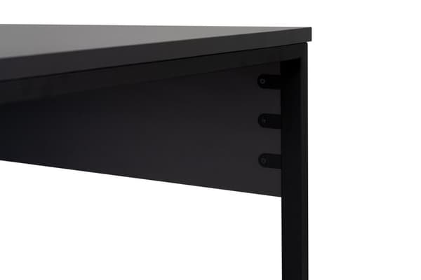 Study Desk Twin Study Desk - Antracit, Sort