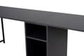 Miniatyrbillede 7 af 9: Study Desk Twin Study Desk - Antracit, Sort