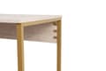 Miniatyrbild 7 av 9: Study Desk Twin Study Desk - Travertin, Guld
