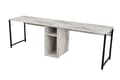 Miniatyrbild 5 av 9: Study Desk Twin Study Desk - Freesia Marble, Black