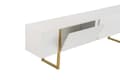 Miniatyrbild 9 av 9: TV-bänk Serenity - Vit, Guld
