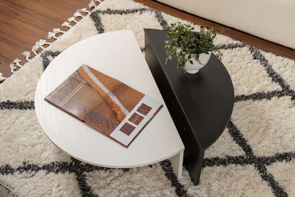 Sofabord Orion - Wood White, Wood Black