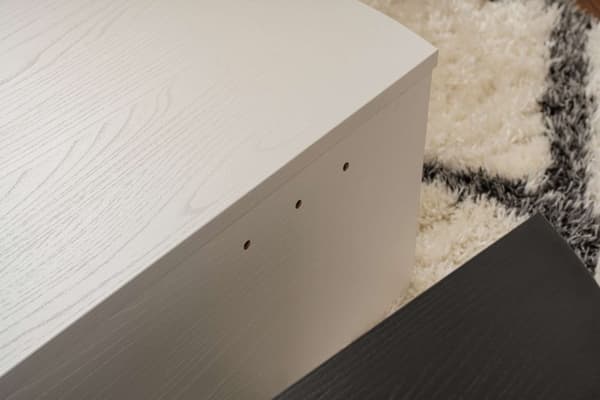 Sofabord Orion - Wood White, Wood Black