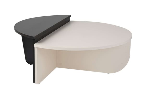 Sofabord Orion - Wood White, Wood Black