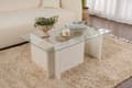Miniatyrbilde 1 av 7: Sofabord Vetrino - Wooden White