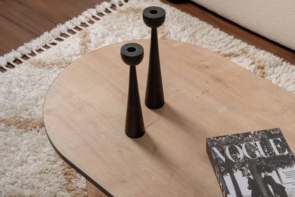 Sofabord Sable - Safir Eg, Sort