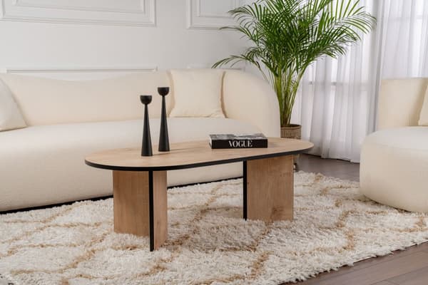 Sofabord Sable - Safir Eg, Sort