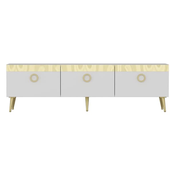 TV-bänk Safar - Vit