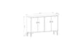 Miniatyrbillede 5 af 8: TV stativ Cria - Hvid