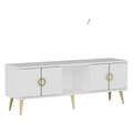 Miniatyrbilde 3 av 6: TV-stativ Cey - Hvit