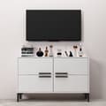 Miniatyrbilde 4 av 8: TV-stativ Ctn - Hvit