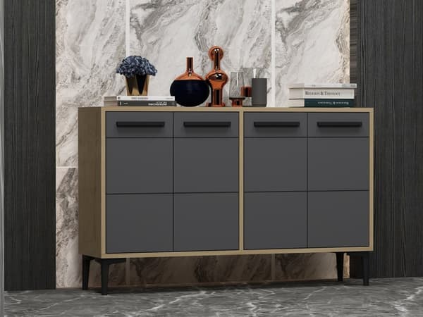 TV-taso Stria - Sapphire Oak, antrasiitti