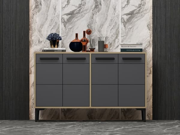 TV-taso Stria - Sapphire Oak, antrasiitti