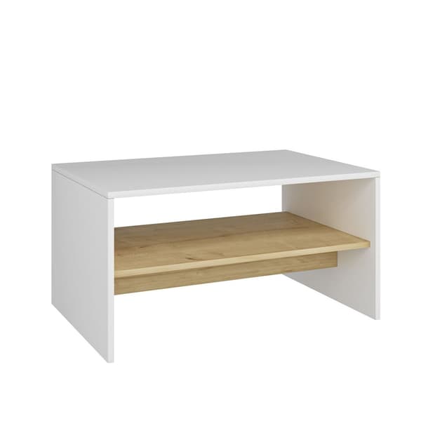 Sofabord Apollon - Hvid, Safir Eg