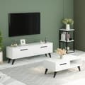 Miniatyrbilde 3 av 6: TV-stativ Melisa - Hvit