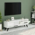 Miniatyrbilde 2 av 6: TV-stativ Melisa - Hvit