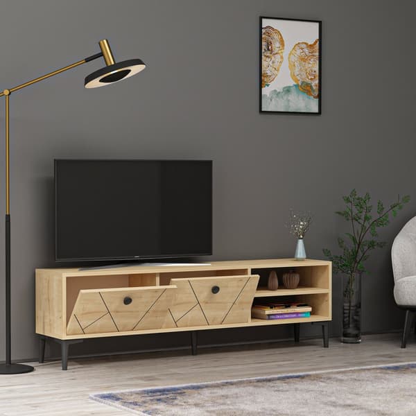 TV-stativ Clara - Sapphire Oak