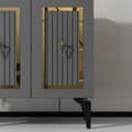 Miniatyrbild 3 av 9: Console Capri - antracit, guld