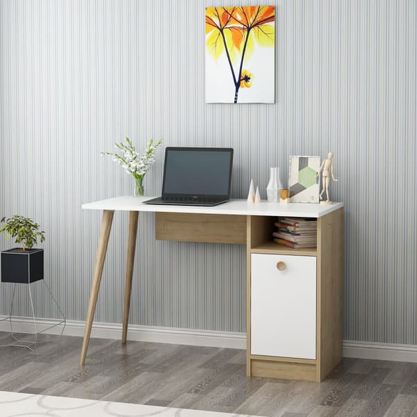 Arbetsbord Cannas - Vit, Safir Ek