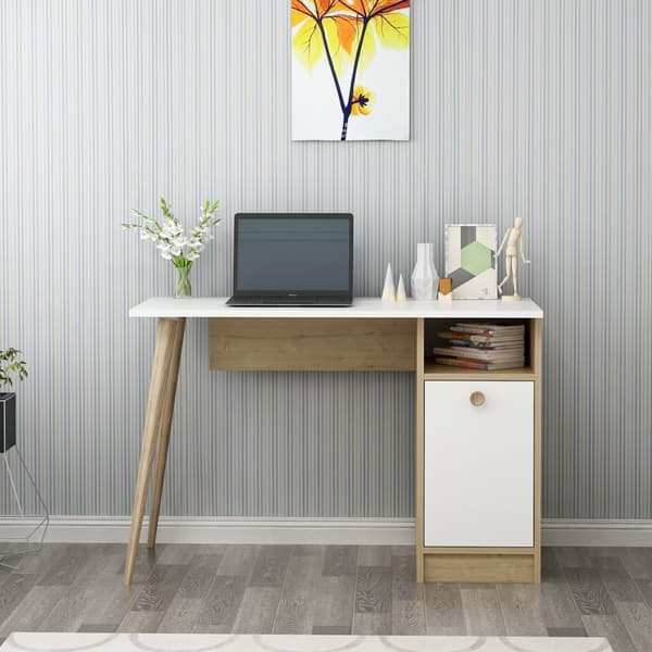 Arbetsbord Cannas - Vit, Safir Ek