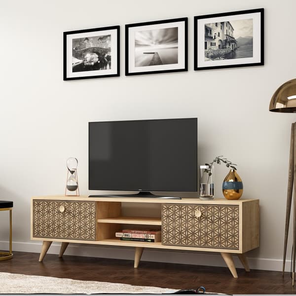 TV Stand Newyork - Sapphire Oak
