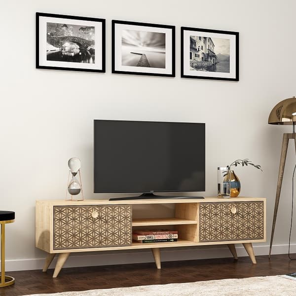 TV Stand Newyork - Sapphire Oak