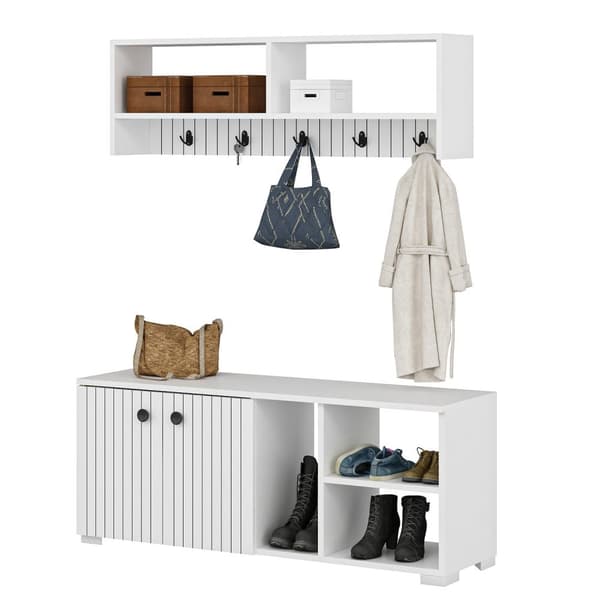 Hall Stand Sarandon - Hvit
