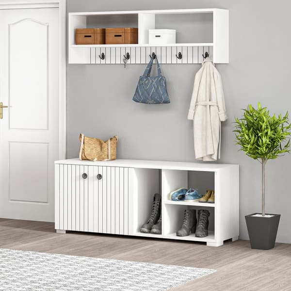 Hall Stand Sarandon - Hvit