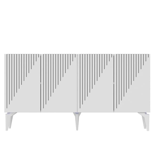 Konsoll Draw - Hvit