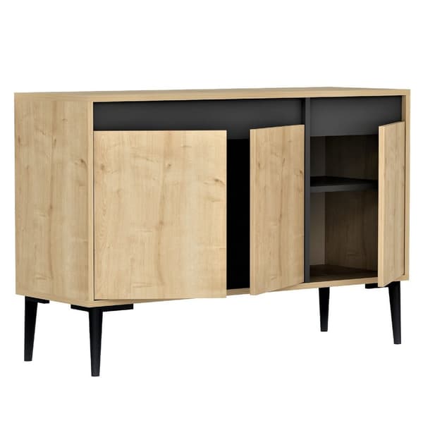 Konsoli Asude - Sapphire Oak, antrasiitti