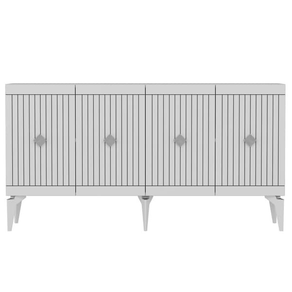 Console Midas - Hvit, Sølv