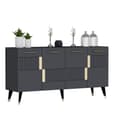 Miniatyrbilde 6 av 8: Console Moda - Antrasitt, Gull
