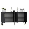 Miniatyrbilde 7 av 8: Console Moda - Antrasitt, Gull