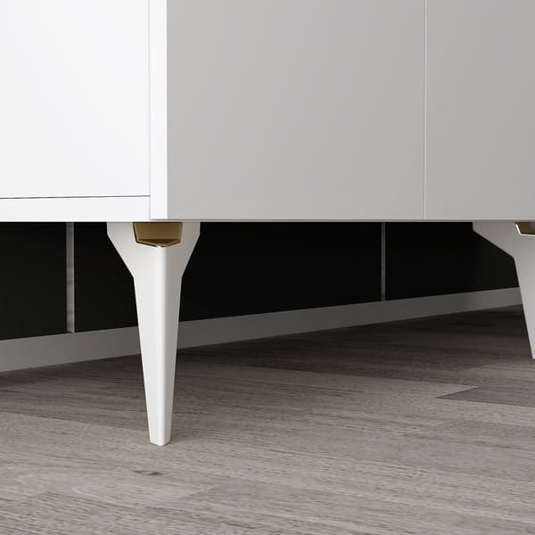 Konsoll Iris - Hvit, Gull