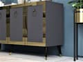 Miniatyrbild 3 av 8: Console Bare - antracit, guld