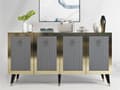 Miniatyrbild 4 av 8: Console Bare - antracit, guld