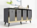 Miniatyrbild 5 av 8: Console Bare - antracit, guld