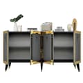 Miniatyrbild 6 av 8: Console Bare - antracit, guld
